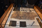 Utrinek z razstave V blesku kovinske oprave – poznoantična lamelna oklepa iz Kranja, ki je na ogled v Gorenjskem muzeju v Kranju (v gradu Khislstein). Foto: arhiv MK